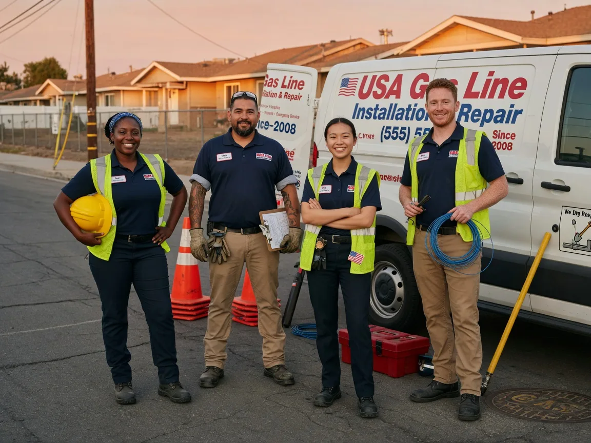 Gas Line Installation company in Silverdale, PA
